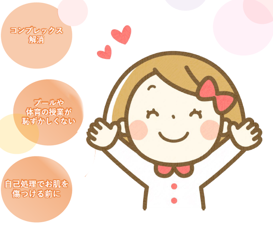 Kid's & Teen's 脱毛